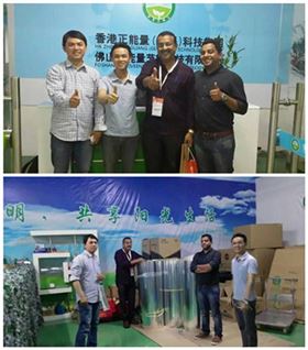 印度客戶參觀訪問正能量科技