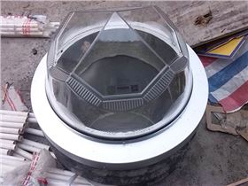 鉆石采光裝置節點圖