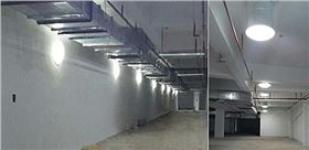 妙用采光設(shè)備,陰暗地庫變身陽光車庫