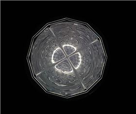 鉆石形采光罩晚間效果圖 鉆石形采光罩晚間效果圖