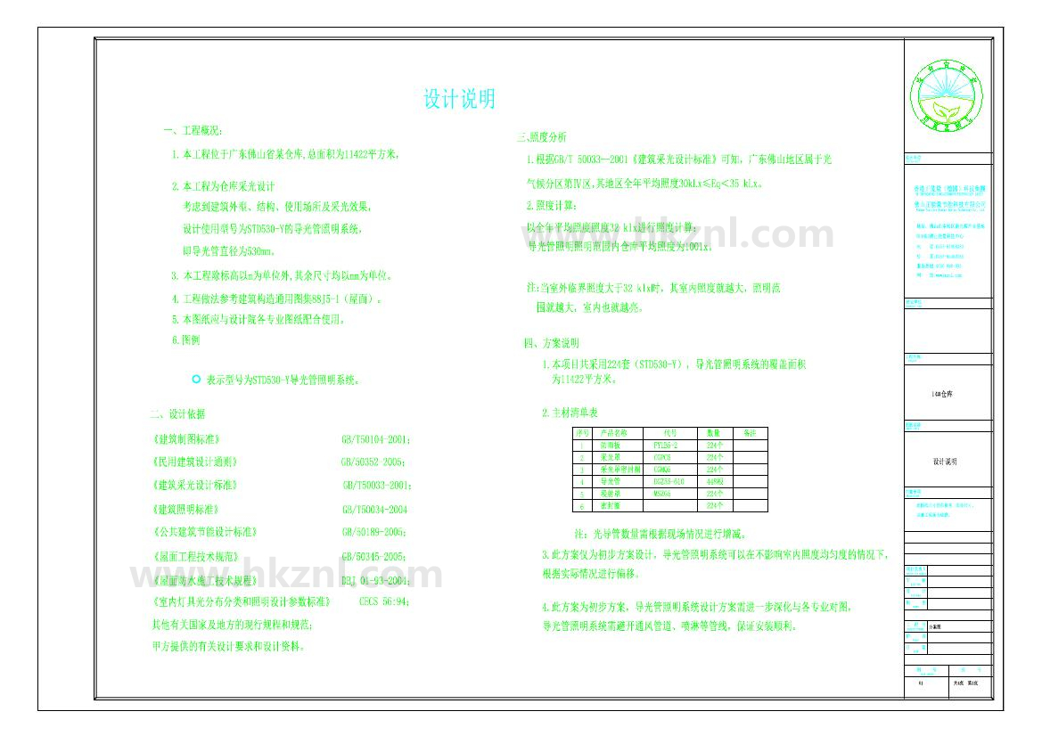 香港正能量導(dǎo)光管采光系統(tǒng)設(shè)計方案