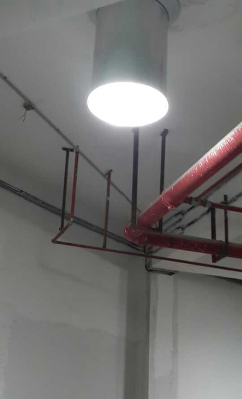 正能量光導照明系統室內應用實物圖 正能量光導照明系統室內應用實物圖