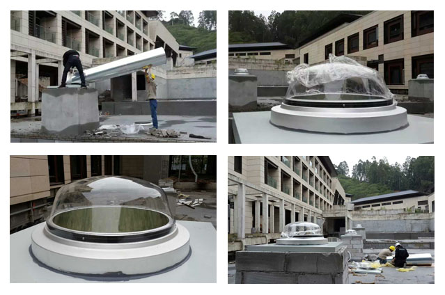 無電照明系統安裝過程剪影