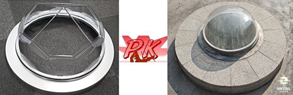 鉆石形采光罩與半球形采光罩,各有所愛 鉆石形采光罩與半球形采光罩,各有所愛