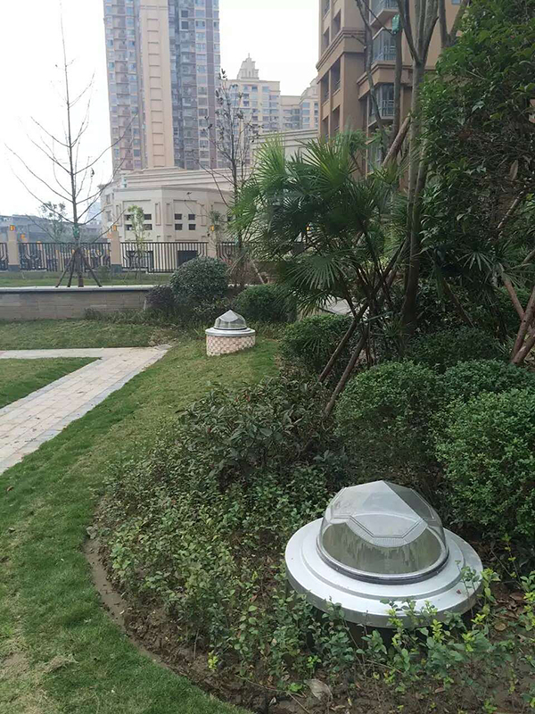光導照明室外效果圖 光導照明室外效果圖