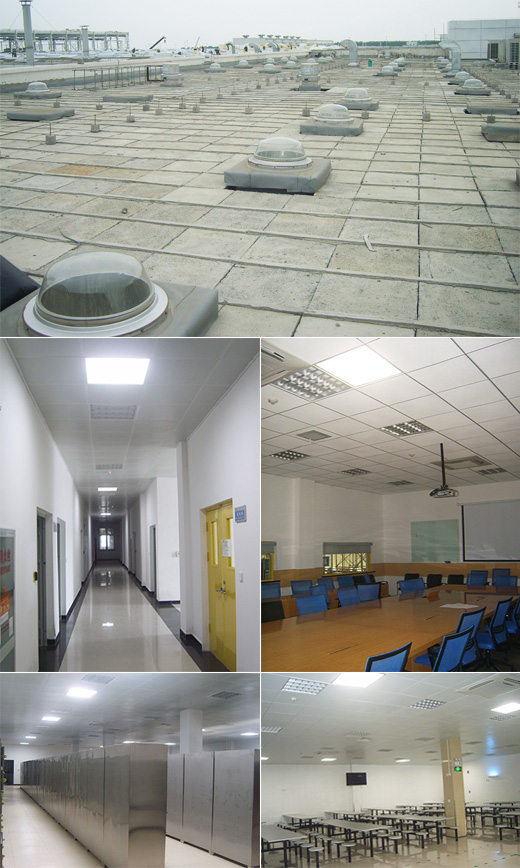 陽光照明走廊通道、會議室、儲存室、食堂應用