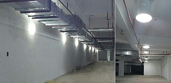 妙用采光設備,陰暗地庫變身陽光車庫