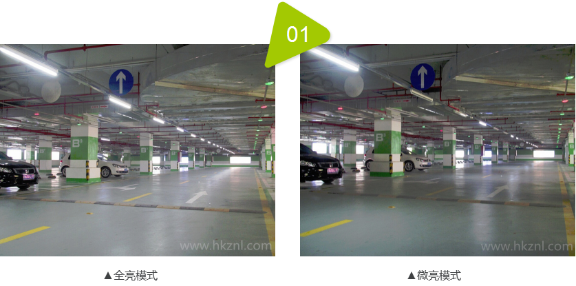 智能LED照明設備照明效果