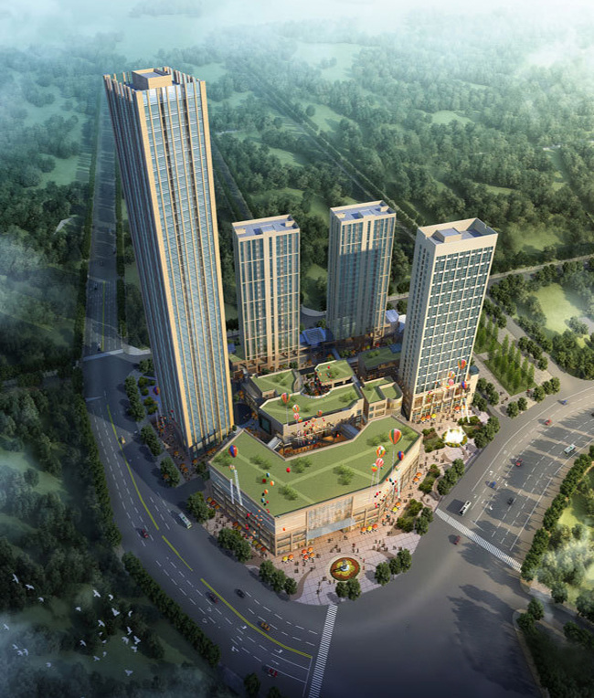 重慶紫荊商業廣場-香港正能量