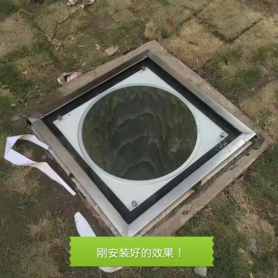 導光管采光系統剛安裝好的效果 導光管采光系統剛安裝好的效果