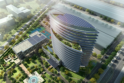 珠海興業集團能源大廈導光管照明 珠海興業集團能源大廈導光管照明