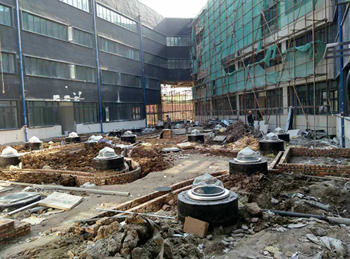 徐州高鐵街坊中心配套項目光導照明 徐州高鐵街坊中心配套項目光導照明