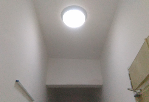 清遠導光管采光系統室內效果