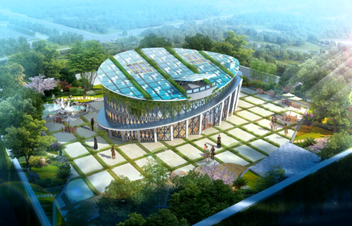 重慶京天能投零碳館無電照明系統應用 重慶京天能投零碳館無電照明系統應用