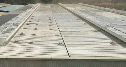 正能量無電照明系統在廠房應用實拍圖（室外）