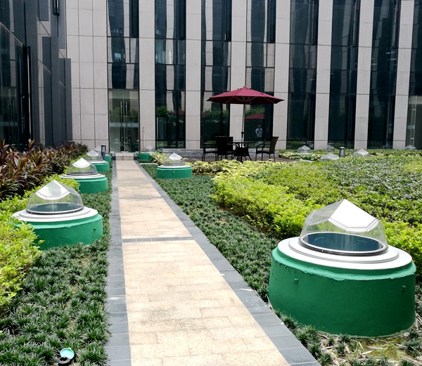 廣發金融中心無電照明系統室外效果圖 /