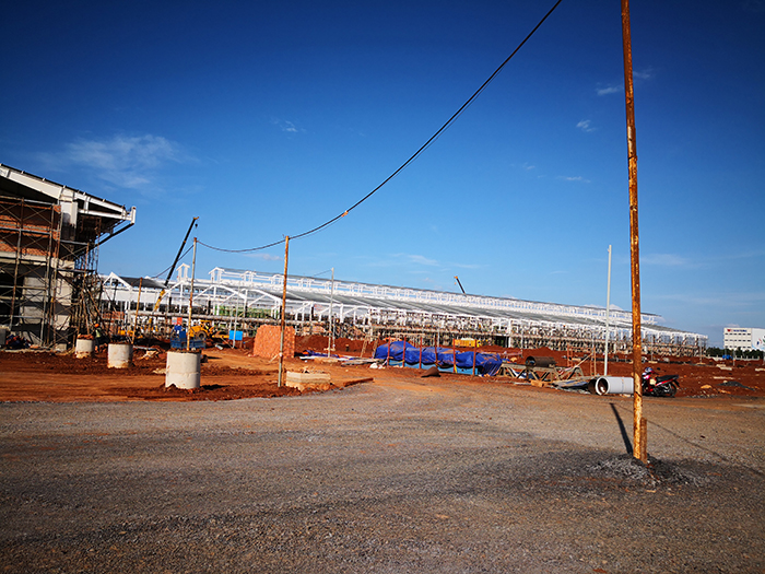 越南寶崧現代化廠房——無電照明項目