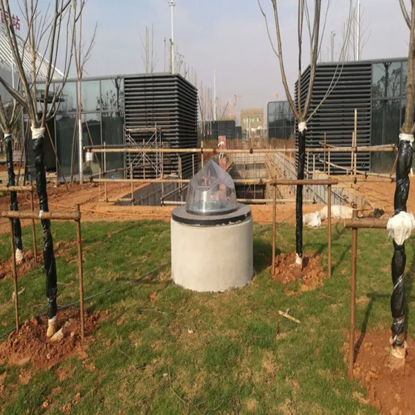 贛州高鐵西站雙模式無電照明系統室內照明效果