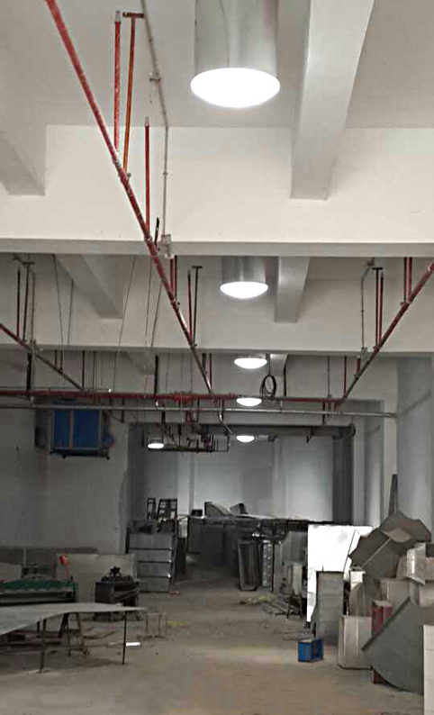 正能量光導照明系統室內應用實物圖 正能量光導照明系統室內應用實物圖