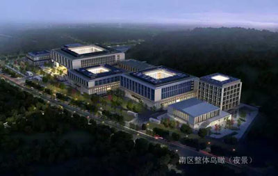 南方電網南區整體鳥瞰夜景圖