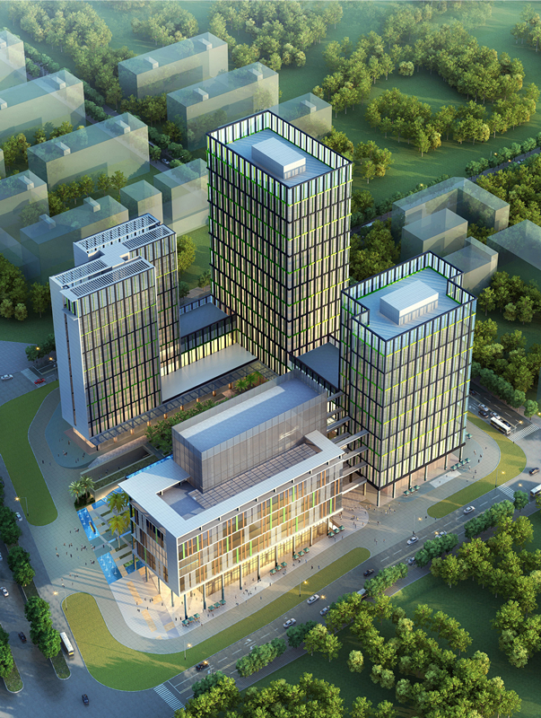 深業集團世紀工業中心(綠色三星)光導照明應用 深業集團世紀工業中心(綠色三星)光導照明應用