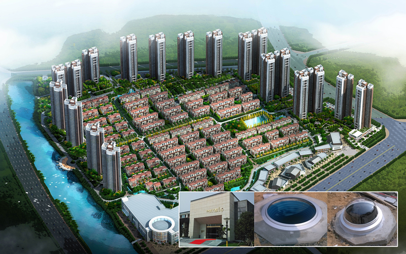 珠海東方墅－五洲灣光導照明應用