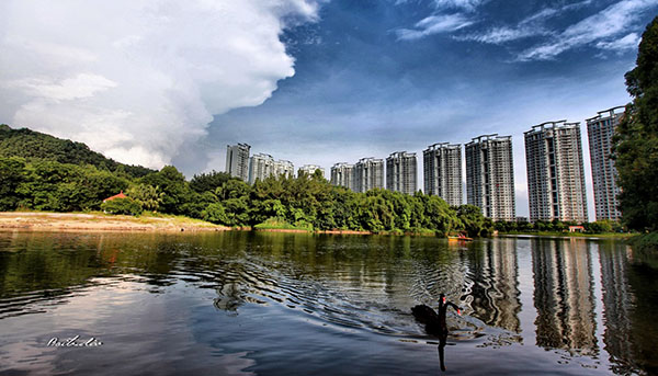 廣州祈福新村四季花園光導照明應用