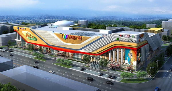 天津武清大光明商城光導照明應用 天津武清大光明商城光導照明應用