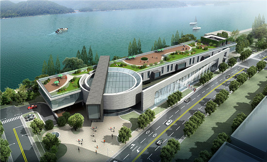 杭州桐廬規劃展示館無電照明應用 杭州桐廬規劃展示館無電照明應用